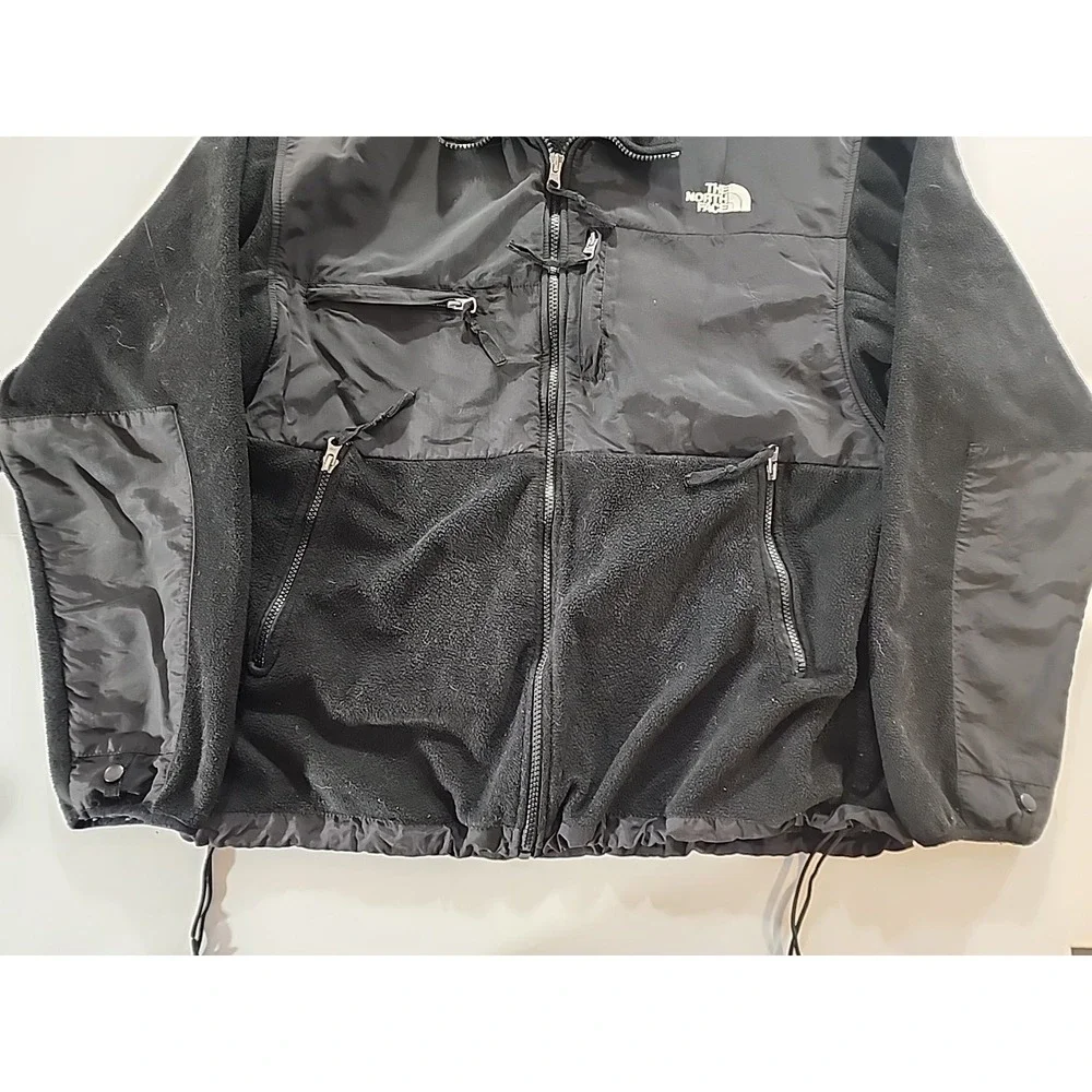 VTG The North Face Mens L Black Retro Denali‎ Fleece Jacket Full Zip Outdoors